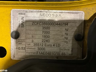 Iveco Daily 2011 - 35S12 300 met Nido zoutstrooier Just 88.053 km! obrazek 17