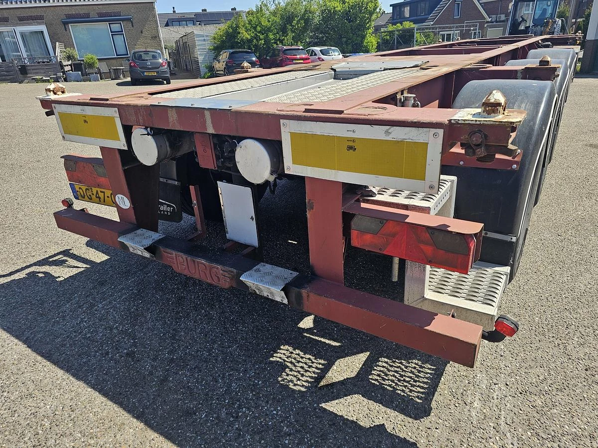 Burg BPO 12-27CCXGX-00. | ADR TANK CHASSIS 20/30 FT | BPW DRUM obrázek 23