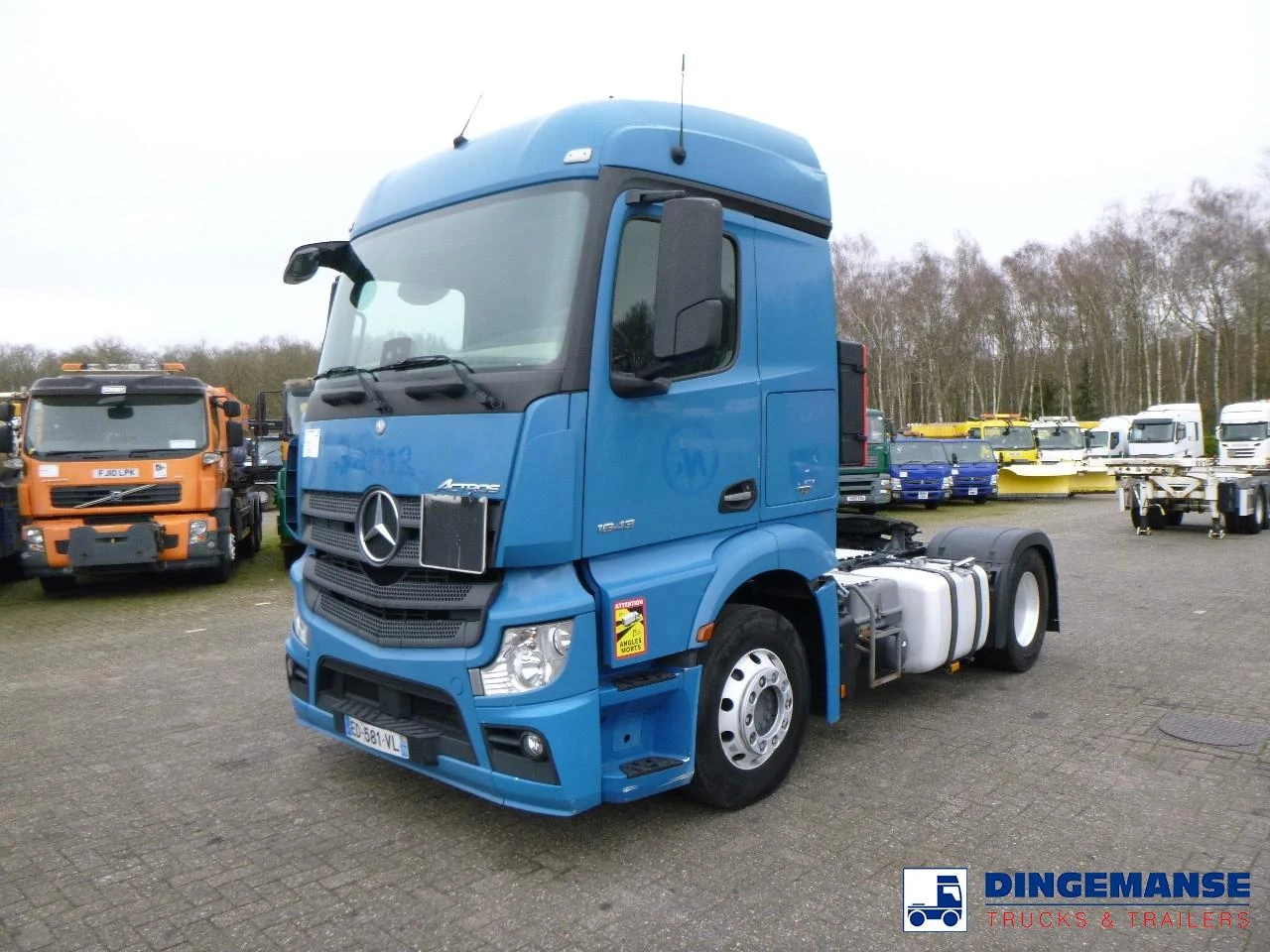 Mercedes-Benz Actros 2016 - 1843 4x2 Euro 6 + PTO + ADR imagen 1