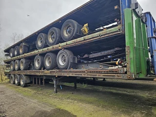 Van Hool 3B073 |3 AXLE FLATBED  | STACK OF 5 SEMITRAILERS | ALL BPW DRUM 2009 - N/A image 1