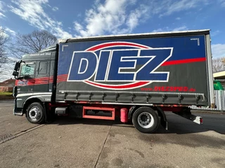 DAF XF 106.440 2015 - DAF XF 106 440 BL 4x2 *SpaceCab*Pritschenwagen mit Schiebeplane und EDSCHA - Verdeck* zdjecie 2