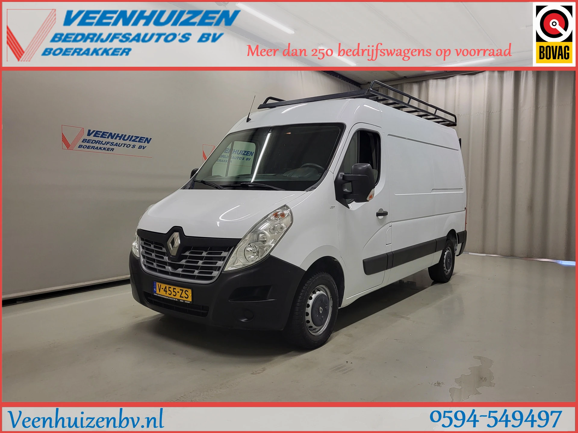 Renault Master 2019 - 2.3dCi 130pk L2/H2 Imperiaal Euro 6! afbeelding 1