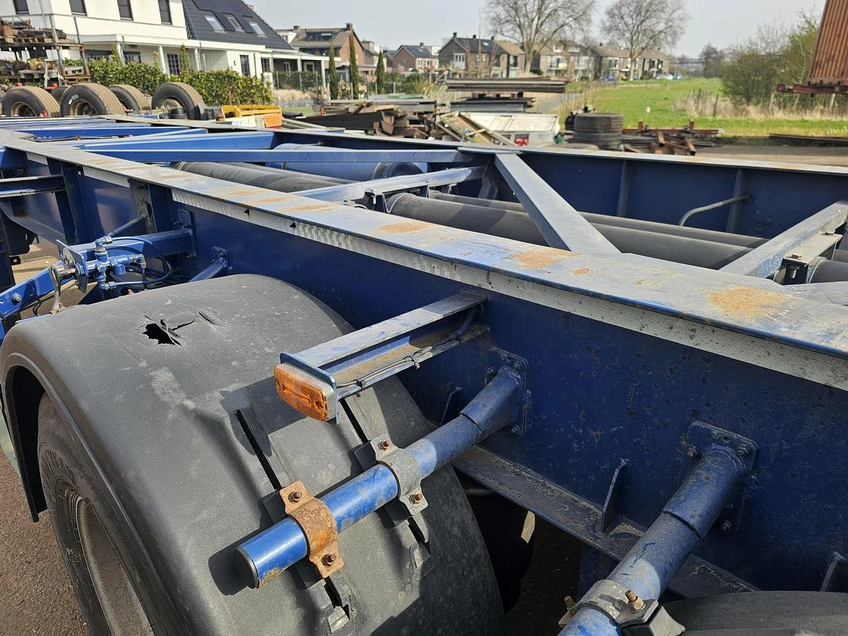 Van Hool 30 foot container chassis | tank container transport | saf Drum. 1998 immagine 29