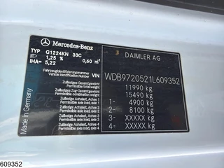 Mercedes-Benz Atego 2012 - 1224 EURO 5, Palfinger imagen 15