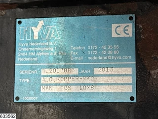 MAN TGS 2013 - 49 440 10x8, EURO 5, Hyva, 24,6 m3 imagen 11