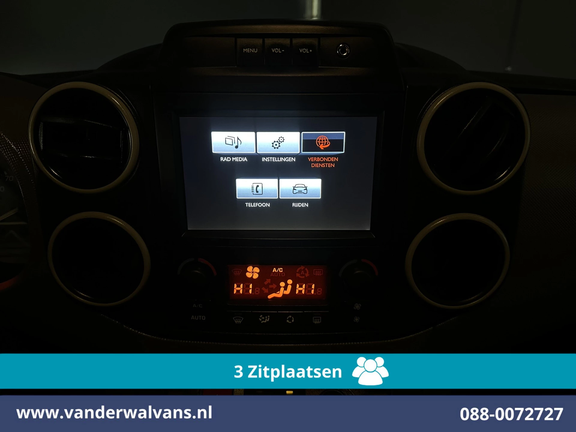 Citroën Berlingo 2017 - 1.6 BlueHDI L1H1 Euro6 Airco | 3-Zits | Apple Carplay | Cruisecontrol | Imperiaal imagen 12
