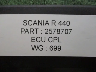 Scania - 2578707 ECU CPL SCANIA R 440 EURO 6 obrázek 3 náhled