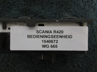 Scania - 1540672 BEDIENINSPANEEL R 420 obrázek 2 náhled