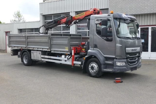 DAF LF 230 2020 - | Tipper & Crane | PALFINGER PK9001 | 92700Km | 2020 | 16Ton | 6 Cylinder | Crane remote control | 3rd Seat | Belgium Truck te koop