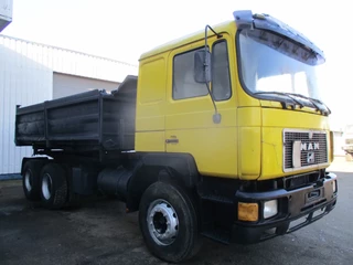 MAN 26.402 1994 - 6x4 , ZF Manual , Retarder , 3 Way tipper , Spring suspension obrazek 4