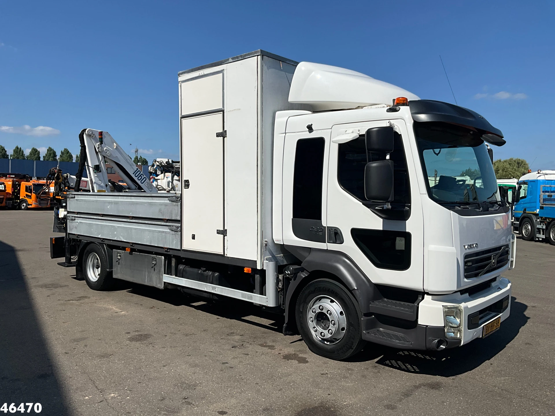 Volvo FL 280 Euro 5 HMF 10 Tonmeter laadkraan 2008 obrázek 7