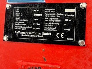 Nissan Cabstar 2017 - 35.12 + PALFINGER 20 METER - AERIAL PLATFORM afbeelding 13