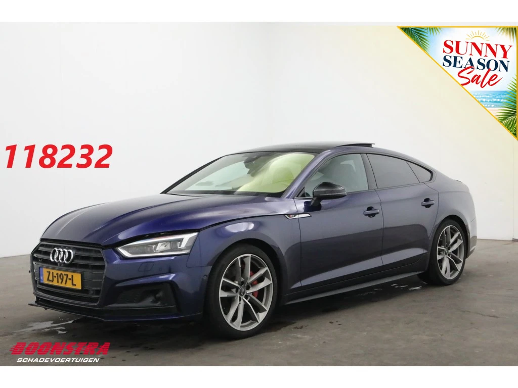 Audi S5 2018 - Sportback 3.0 TFSI Quattro Pano LED ACC HUD B&O Camera Memory afbeelding 1