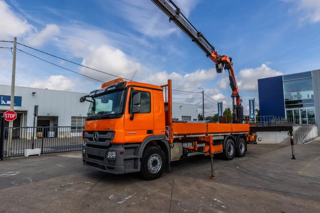 Mercedes-Benz Actros 2011 - 2636 K-MP3 + EFFER 305/8S afbeelding 1