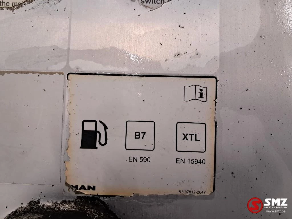 MAN 2019 - Occ brandstoftank 490L + steunen MAN zdjęcie 5