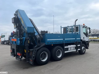 Iveco Trakker 2008 - 260T41 Euro 5 6x4 Full Steel Palfinger 36 Tm laadkraan Just 133.291 km! изображение 7