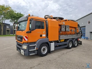 MAN TGS 2014 - 28.400 / GERMAN GULLY SUCKER / 227844 KM / ELEPHANT 2000 / CAPACITY 11000 LITER / 170 BAR / LIFT+LENKACHSE / MANUAL / EURO-6 / 2014 te koop