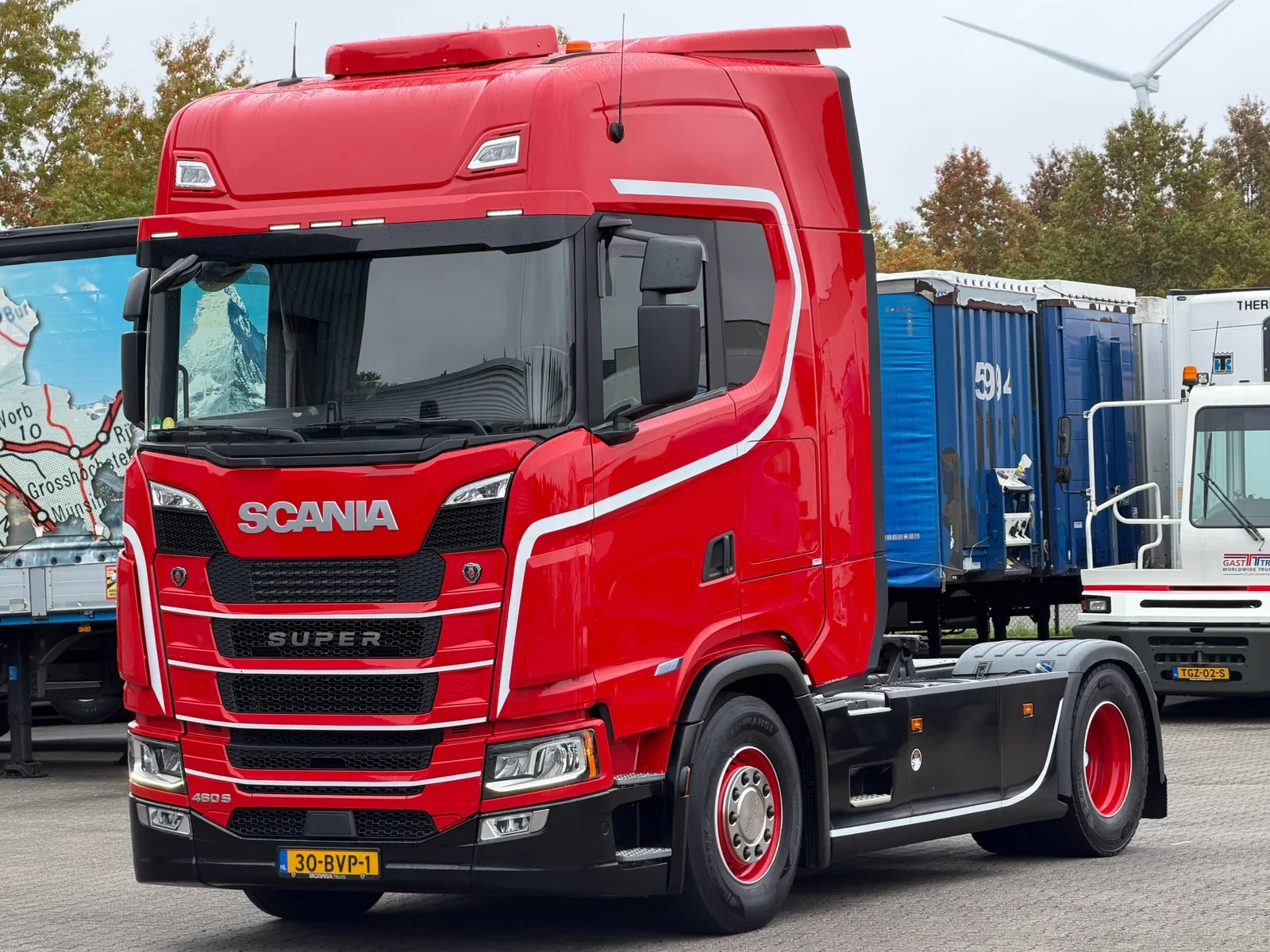 Scania S 2023 - S460 SUPER *445 Tkm* Retarder 2 Tank Full Spoiler afbeelding 1