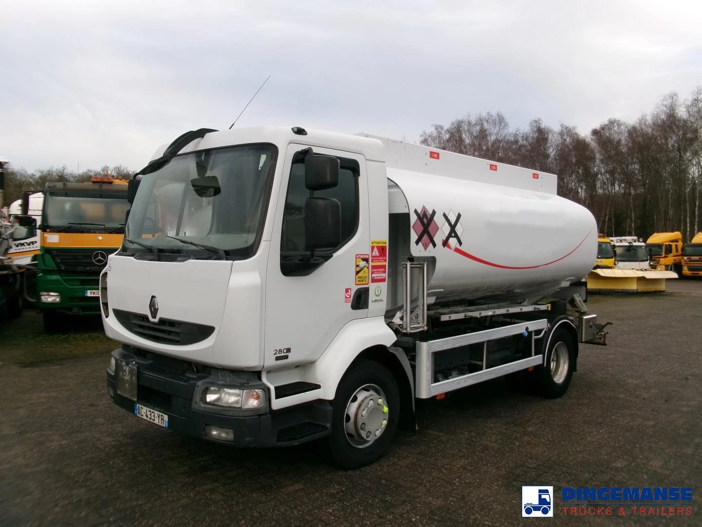 Renault Midlum 280 4x2 fuel tank 11.5 m3 / 3 comp / ADR 07/06/24 2009 imagen 1
