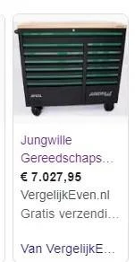 JUNGWILE JW42XL 9 lades gevuld met 248 stuks gereedschap 2024 - N/A imagen 4