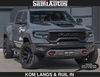 Dodge Ram Pick-Up 2021 - TRX 6.2 V8 HELLCAT | ANVIL | €109950,- excl | CARBON | RODE STIKSELS | BOM VOL | afbeelding 2 miniatuur