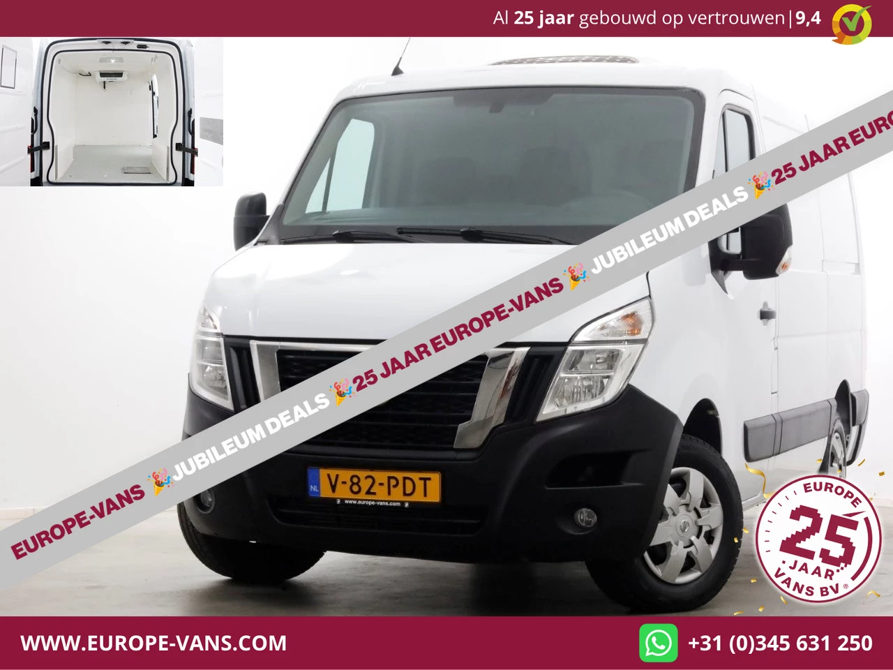 Nissan NV400 2022 - / Master 2.3 dCi 150pk L1H1 Automaat Koelwagen Airco/Camera 09-2022 afbeelding 1