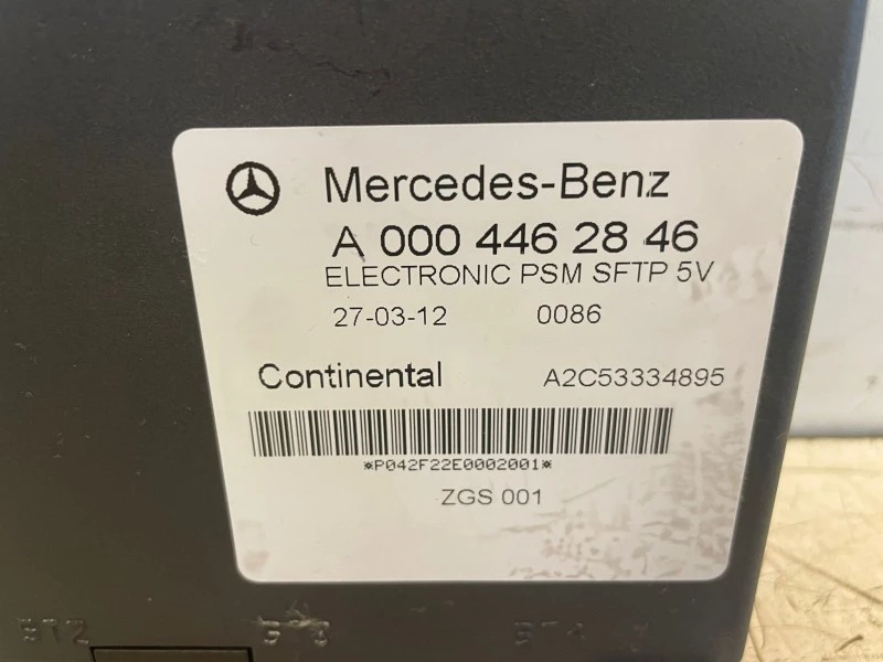 Mercedes-Benz 2012 - A 0004462846 PSM CONTROL UNIT Bild 2