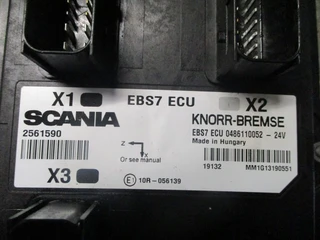 Scania - 2561590 EBS7 ECU SCANIA R 410 EURO 6 NGS imagen 2 miniatura