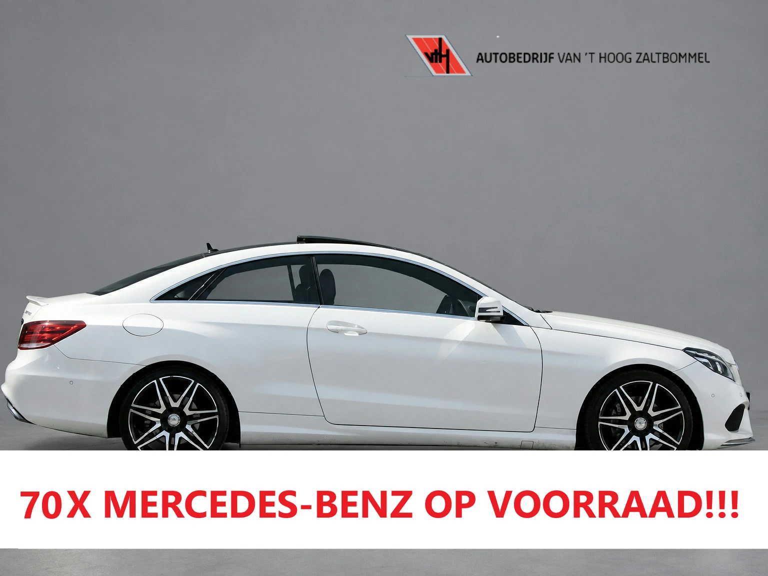 Mercedes-Benz E-Klasse 2015 - Coupé 320 Prestige AMG PANORAMADAK LEDER MEMORY DISTRONIC 360-CAMERA H&K 19'' afbeelding 1