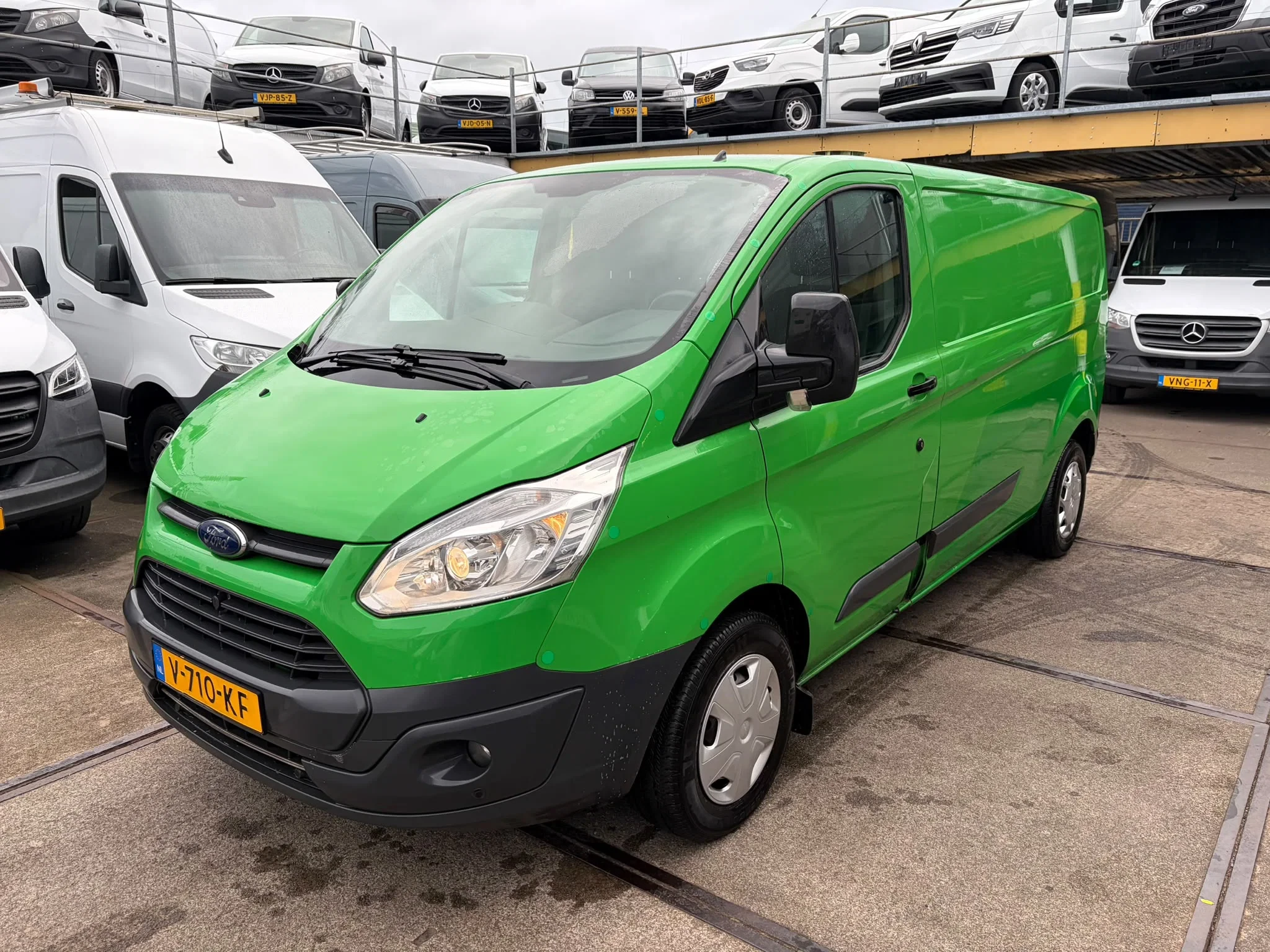 Ford Transit Custom 2017 - l2 airco navi euro6 marge afbeelding 2