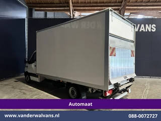 Mercedes-Benz Sprinter 2022 - 317 CDI 170pk 9G-Tronic Automaat Bakwagen 21m3 KUUB Hoog Laadklep Zijdeur Euro6 Airco | Leder | Lat om Lat betimmering image 9