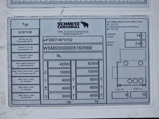 Schmitz Cargobull N/A 2016 - SCB*S3B Frigo Carrier Vector 1950 MT - Bi Temp - Double stock bild 12