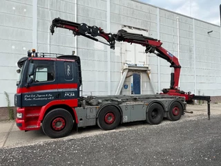 DAF CF 85.460 2011 - 8X2 + YEAR 2016 HMF CRANE 2620-K4 + FLYJIB + WINCH + REMOTE изображение 9