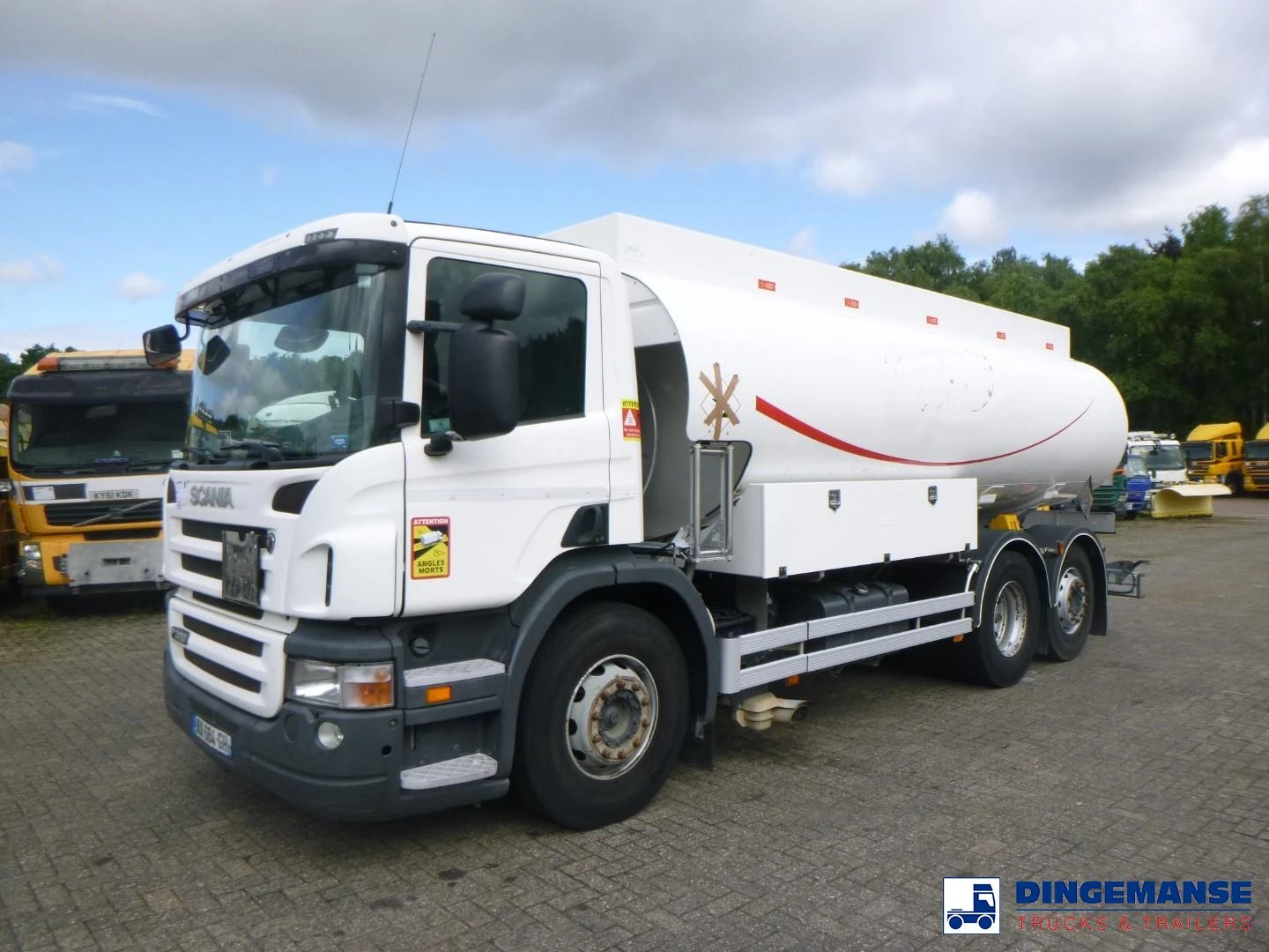 Scania P 2010 - 320 DB 6X2 fuel tank 18.8 m3 / 5 comp obrázek 1