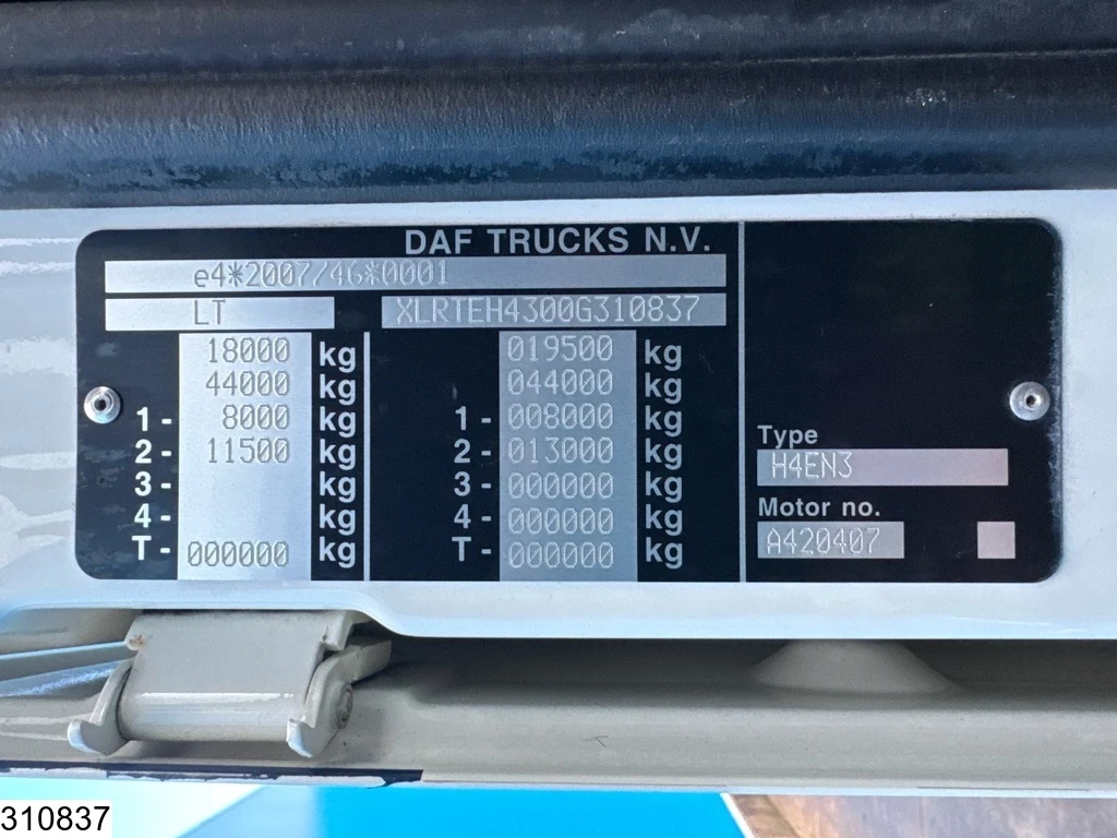 DAF XF480 2020 - EURO 6d, ACC Bild 7