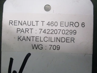 Renault - T 460 7422070299 KANTELCILINDER EURO 6 afbeelding 2 miniatuur
