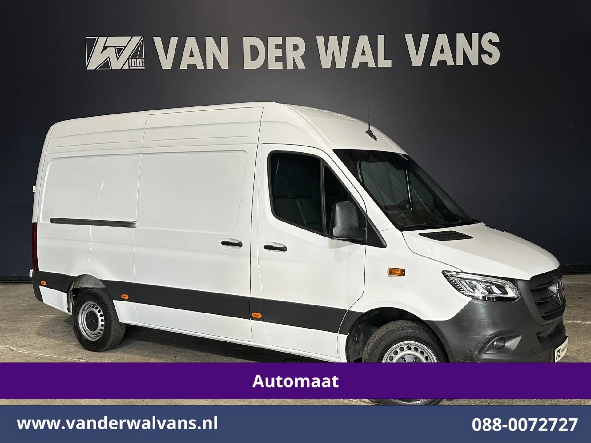 Mercedes-Benz Sprinter 2024 - 317 CDI 170pk 9G-Tronic Automaat L2H2 Euro6 Airco | Camera | Navigatie | LED | Cruisecontrol afbeelding 1