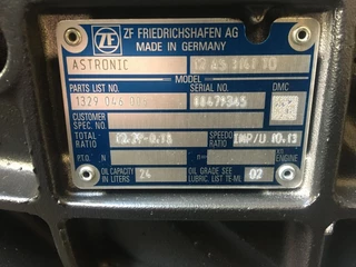DAF N/A - Versnellingsbak ZF 12 AS 3141 TO 12,29 - 0,78 INTARDER imagen 3