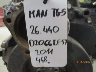MAN - D2066LF 57 COMPLEET MET KRUKAS EN ZUIGER EN DRIJFSTANG 440 PK EURO 5 image 3 thumbnail