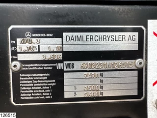 Mercedes-Benz N/A 2007 - Vario 813 D EURO 4, Promotional Truck, Manual transmission image 7