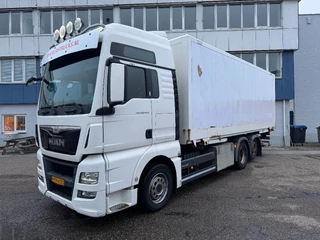 MAN TGX 2014 - 26.440 6X2-2 BDF + KRONE BOX RETARDER BÄR LOAD LIFT 2000 KG te koop