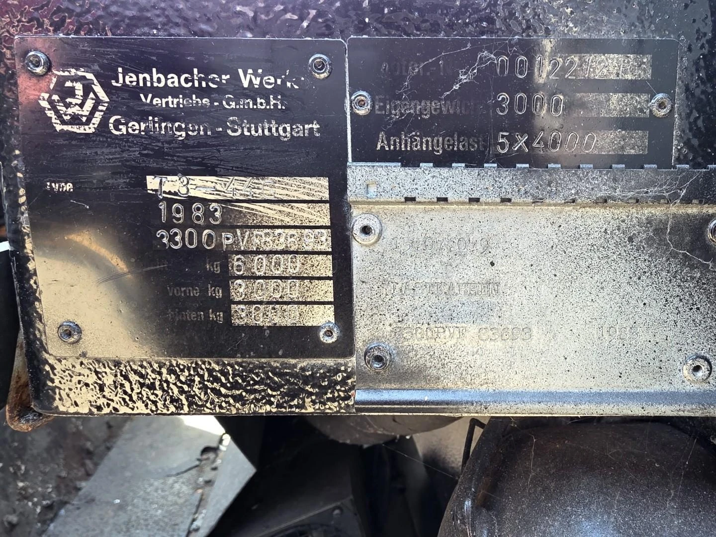 Jenbacher Werk Vertriebs GmbH T3 - 440 1983 afbeelding 8