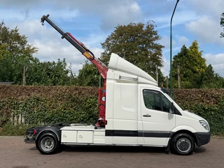 Mercedes-Benz Sprinter 2012 - 519 V6 Be Trekker 8.5 Ton Sleepcab Crane 1485KG afbeelding 2 miniatuur