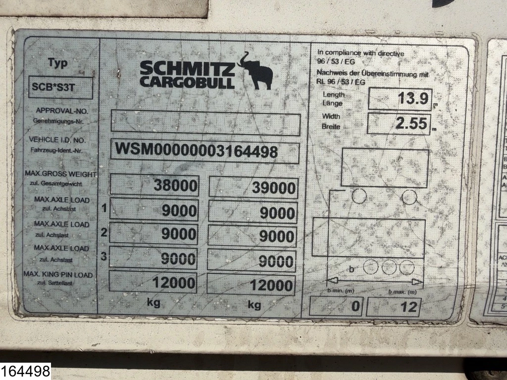 Schmitz Cargobull 2012 - Tautliner obrázek 4