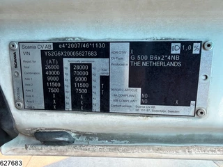 Scania G 2021 - 500 6x2, EURO 6d, Retarder, 3 comp. image 9