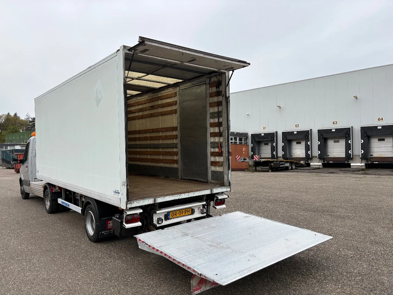 VF minitrailer 2009 - be oplegger 6.6 ton gesloten laadklep 1000 kg image 8