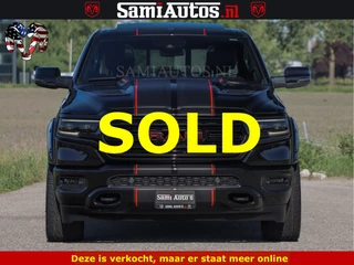 Dodge Ram Pick-Up 2024 - HULK 5.7 V8 402PK | LIMITED EDITION | HUD | LUCHTVERING | BLACK ON BLACK | STRIPING | WIDE BODY | BREDE WIELEN | BOM VOL zdjecie 2
