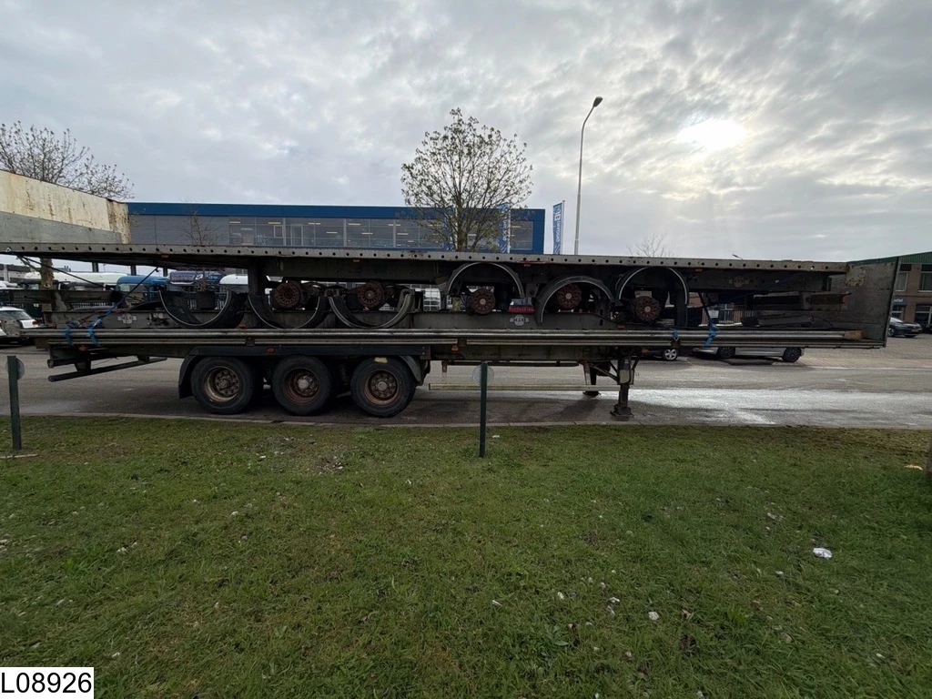 Trailor 1995 - open laadbak 4 open-top trailers. zdjęcie 12