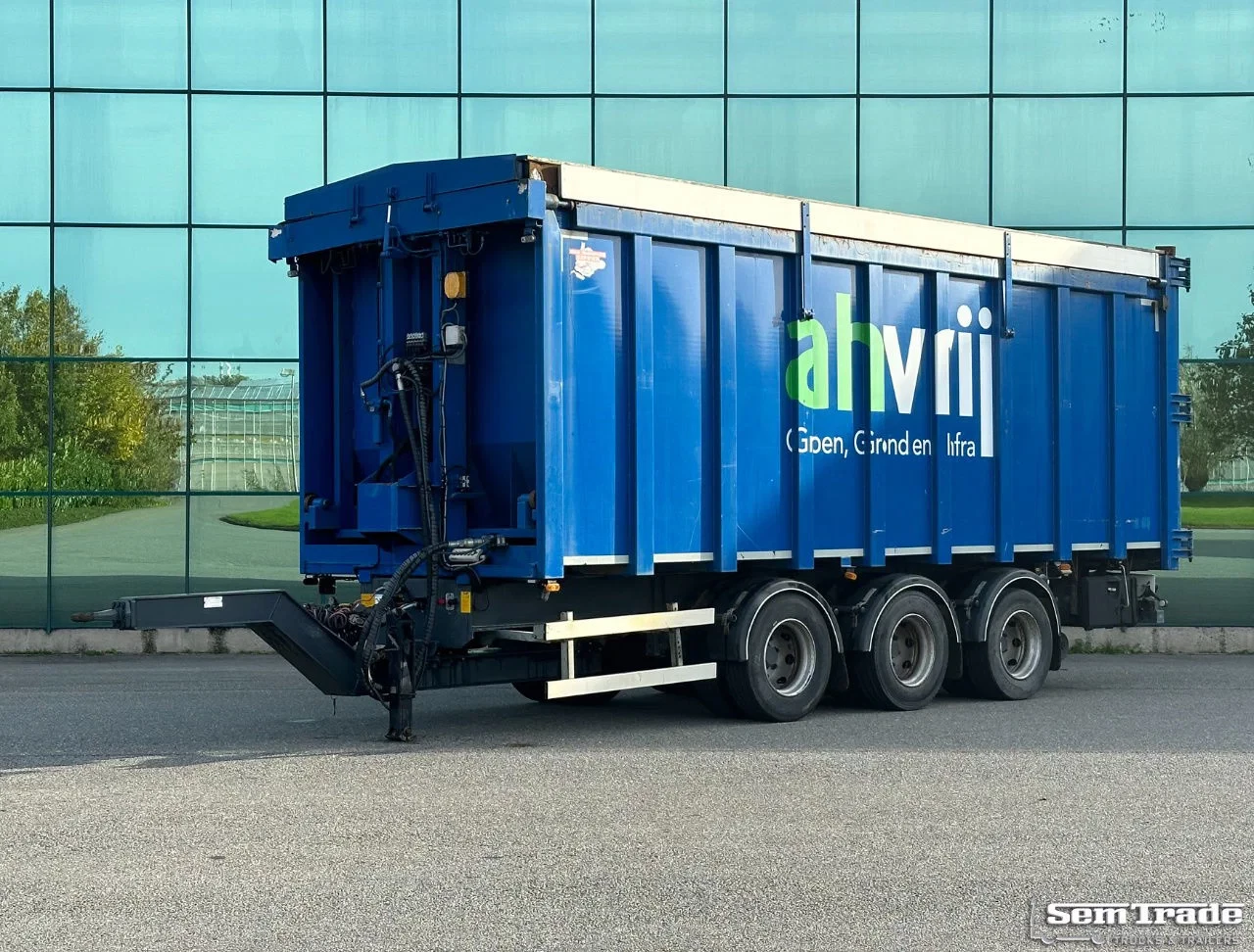 LAG 2012 - M-3-24 + PIET RUIZEVELD DS LIFT AXLE 72.000 KM SUPER CONDITION afbeelding 1