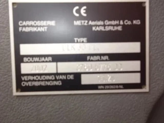 DAF LF 55.250 2003 - METZ 30 meter afbeelding 15